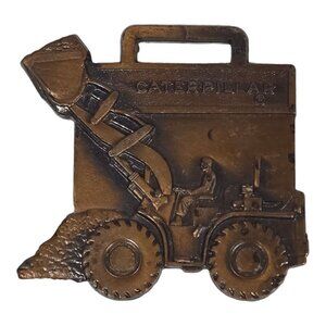 CAT Caterpillar Watch Fob Tractor Loader Copper Gibbs-Cook Des Moines Iowa